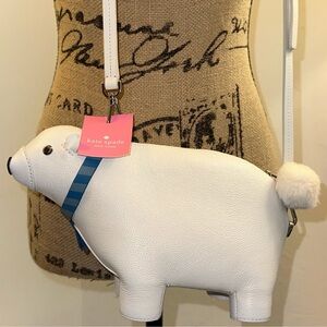 🆕Kate Spade Arctic Friends Polar Bear Crossbody